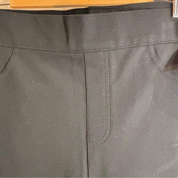 SPANX Sz XL Perfect Black Pants Classic Black Elastic Waistband Back NEW - Picture 7 of 14